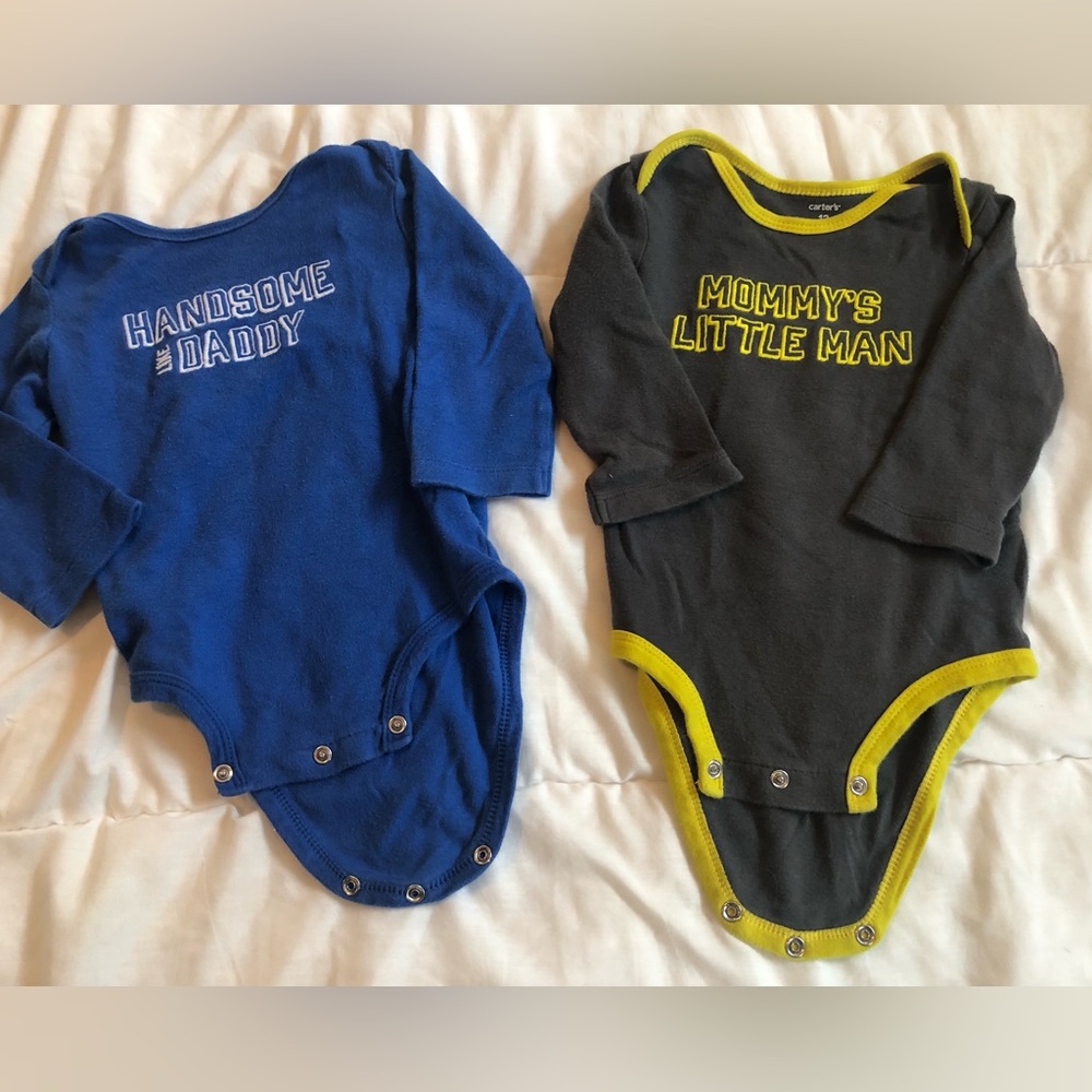 12m Carter’s Long-sleeve onesie (2)